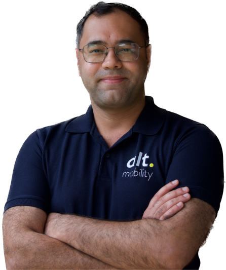 Dev Arora, Co-Founder & Chief Executive Officer at Alt Mobility